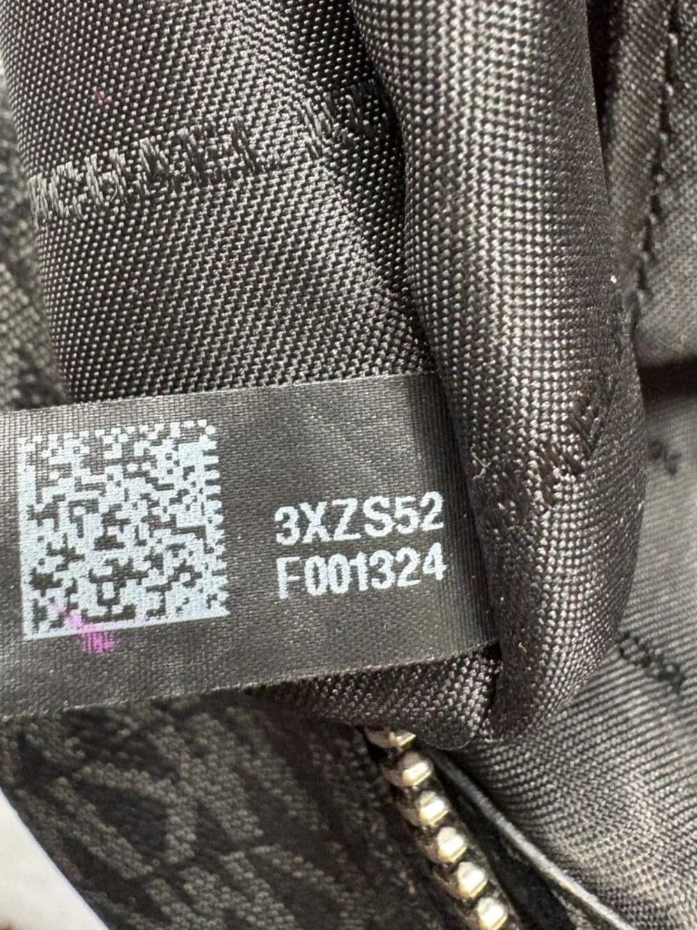 Michael Kors Fulton Large Chain Shoulder Tote Bag Black Monogram Quiet Luxury